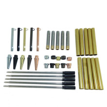 Woodturning Slimline Pen Kit Set of 5 Mixed Colours, with Twist Mechanism