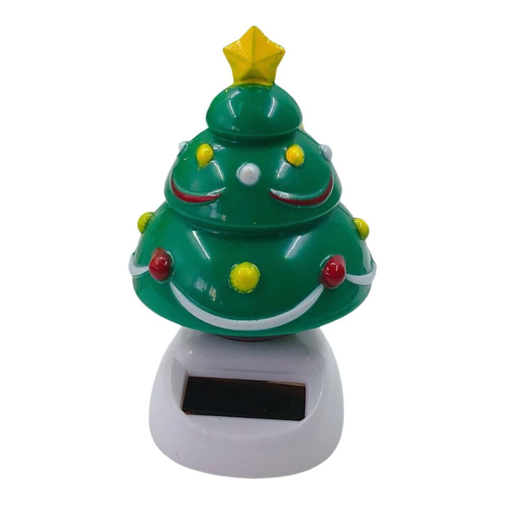 Solar Powered Dancing Santa Car Dashboard Ornament 971050319551
