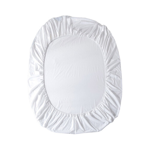 Drap-housse uni délavé, résistant aux cendres, 1 pièce