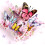 Κάρτα γενεθλίων Butterfly Waltz3D με χρυσή άκρη 1