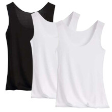 Women's Ice Silk Tank Top Brown XXXXL