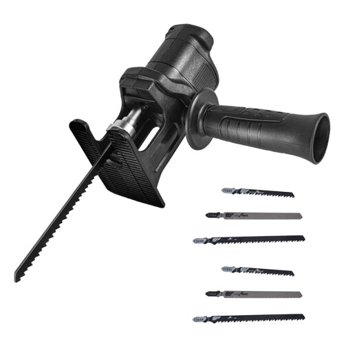 Power Drill Adapter for Mini Electric Chainsaw Black 2