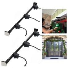 Adjustable Garland Hanger for Door Frame (59"-67"), No-Drill, Damage-Free, Heavy-Duty Christmas Decoration Holder for Wreaths, Lights & Garlands