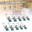 Stainless Steel Rotating Hanging Hook Clip for Clothes Hat 1