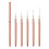 Metallic-Nagelkunstpinsel-Liner-Set, 5-teilig, 4–25 mm 1