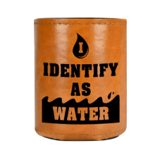 Leather Can Cooler for Dad, Grandpa, or Retiring Men