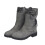Women's Mid-Calf Winter Snow Boots Woolen Yarn Back Strap 2