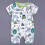 Toddler Romper Cartoon Print Short Sleeve Summer Jumpsuit 2