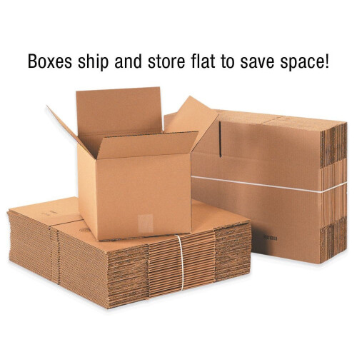 Corrugated Box 6x6x18 Inches 25 Pack 1