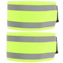 Light Green Reflective Leg Strap 2 pcs