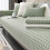 Ice Silk Sofa Cover Solid Color 3D Breathable Honeycomb 1