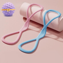 Resistance Bands Figure 8 Pink 15lb Blue 25lb