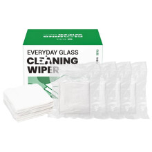 2UUL CL05 400 Pcs/Pack Everyday Glass Cleaning Wiper Cleaning Wipes - Disposable Dust-Free Cloth for Glass Lens Electronics