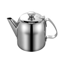Stainless Steel Teapot - 48 Oz Spill-Proof Metal Teapot with Short Straight Spout for Cold Water Jug, Coffee Kettle, Tea Kettle Silver3
