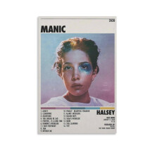 Halsey Manic Canvas Poster 4 pcs Landscape Decor