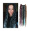 Dreadlocks Extensions Synthetic Curly 24 Inch 5 Strands 1