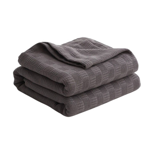 Cotton knitted gauze blanket 1 piece
