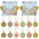 Flower Stitch Markers Alloy Enamel 12 pcs 1