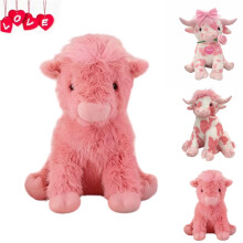 Pink Highland Cow Plush Toy 20 inches