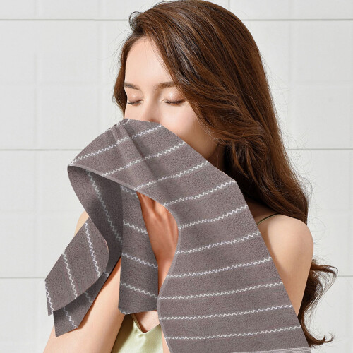 Hand Towel Set Hypoallergenic Cotton 6 Pieces 2