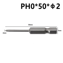 Precision Screwdriver Bit Set with Different Sizes and Types PH00 PH0 PH1 PH2