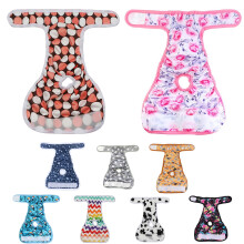 Washable Reusable Premium Dog Diapers, Bright Color, for Female Dog