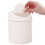 Home Office Waste Bin Small Trash Can Mini Desktop Garbage Basket Roll with Lid 1