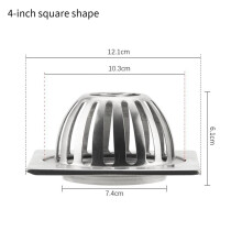 Stainless Steel Removable Gutter Leaf Guard 34.5 Inch