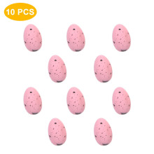 10Pcs Mini Speckled Blue Foam Easter Eggs for Baskets, Vases, Rustic Party Decor & Home Table – Compatible with Easter Crafts