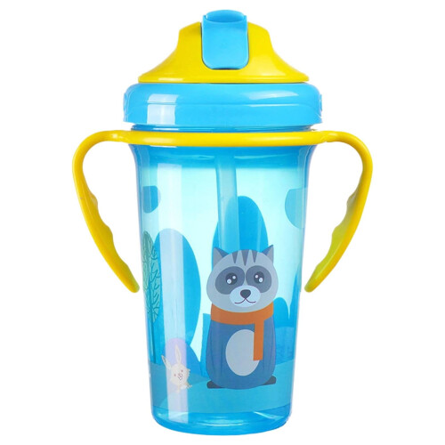 Spring Park double handle kids water bottle with lid