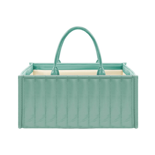 Diaper Caddy Organizer Green Storage Basket 2