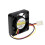 4x4cm 3Pin Head Detachable Cleaning Quiet Radiator Computer PC CPU Cooling Fan 1