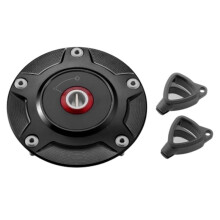 Motorcycle Fuel Tank Cap Aluminum Alloy Quick Release Cover for Panigale V4 899 959 1299 Streetfighter V4 V2