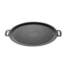 Korean BBQ Grill Pan Non-Stick Round Griddle 3 Sizes