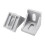 50 Pièces Équerres D'Angle 4040 Aluminium Argent 40x40 2