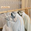 Cabide de plástico curto antiderrapante e grosso (pacote com 10) 7