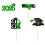 Graduation Cupcake Toppers Glitter Diploma Cap 24 Pack 1