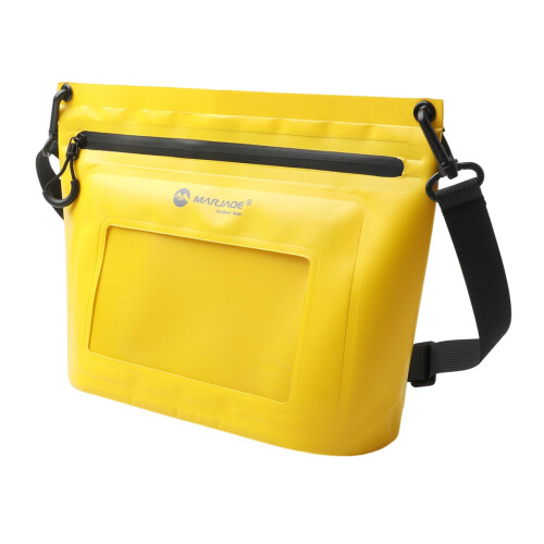 Waterproof Crossbody Phone Pouch Yellow
