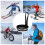Ski Glove Leash Elastic Wrist Strap 2 Pcs 4
