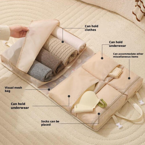 Foldable Hanging Organizer Bag with Pockets 1