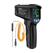 MESTEK -50-800 Digital Termometer Infraröda Termometrar Icke-Kontakt Pyrometer Kökslaser Temperatur Mätare Hygrometer C