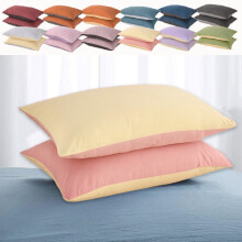 Clearance Under $5! King Pillow Covers Set of 2, 20x30", Brushed Microfiber, Envelope Closure, Soft & Breathable