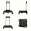 Folding Push Cart with Rotating Wheels 4-5 Wheel 6