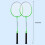 Badminton Racket Set Lightweight Durable 2 pcs 7