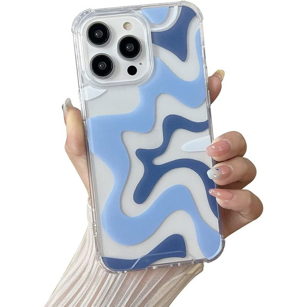 Wavy Art Phone Case For Iphone 14/13 Â Soft Tpu Edge And 971050415475