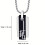 Titanium Steel Pendant for Men Square Shape 1 Piece 6