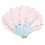 Shell-shaped jewelry case metal assorted colors 1