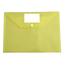 Transparent Polyethylene File Pouches with Label