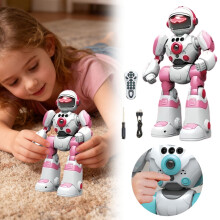 Gesture Sensing Robot Toy with Remote Control, Dialogue,