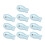 Ceramic Fish Charm Beads Hand Painted Colorful 10 pcs 1